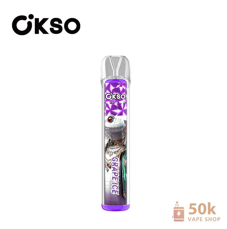 OKSO Crystal Bar 800 Disposable Vape: 800 Puffs with Variety Flavors - зображення 5