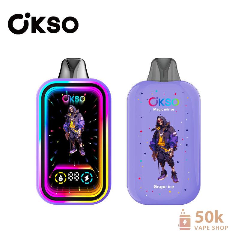 OKSO Magic Mirror 50K Disposable Vape - 50000 Puffs, Dual Mesh Coil - Vaizdas 6