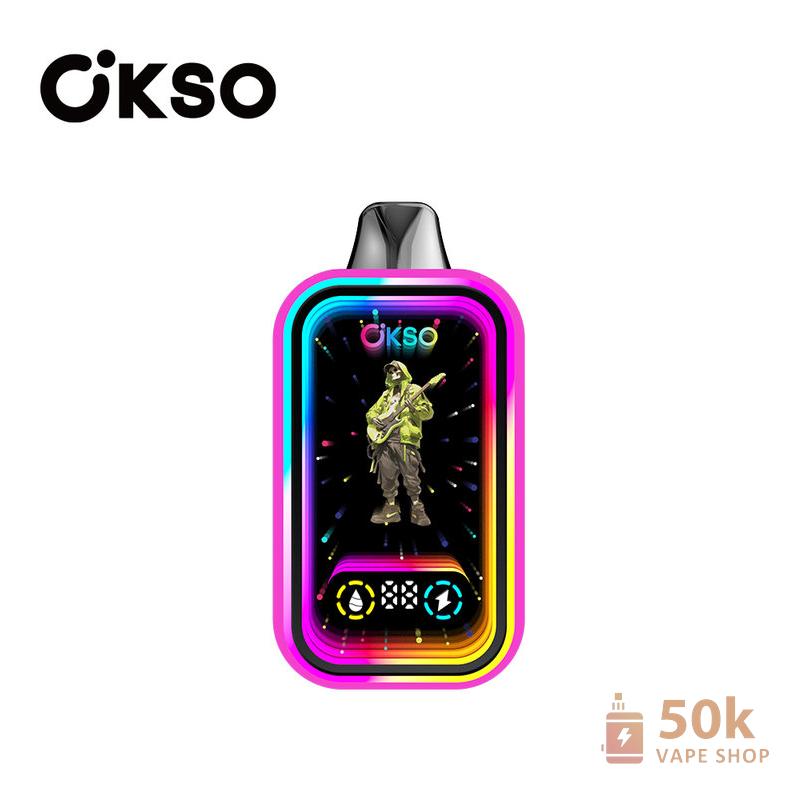 OKSO Magic Mirror 50K Disposable Vape - 50000 Puffs, Dual Mesh Coil - Vaizdas 5