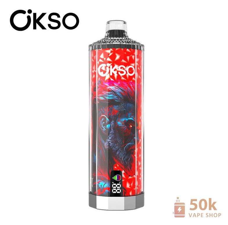 OKSO Shisha Hookah Mega 50K Disposable Vape - 50,000 Puffs Rechargeable - Obrázek 6