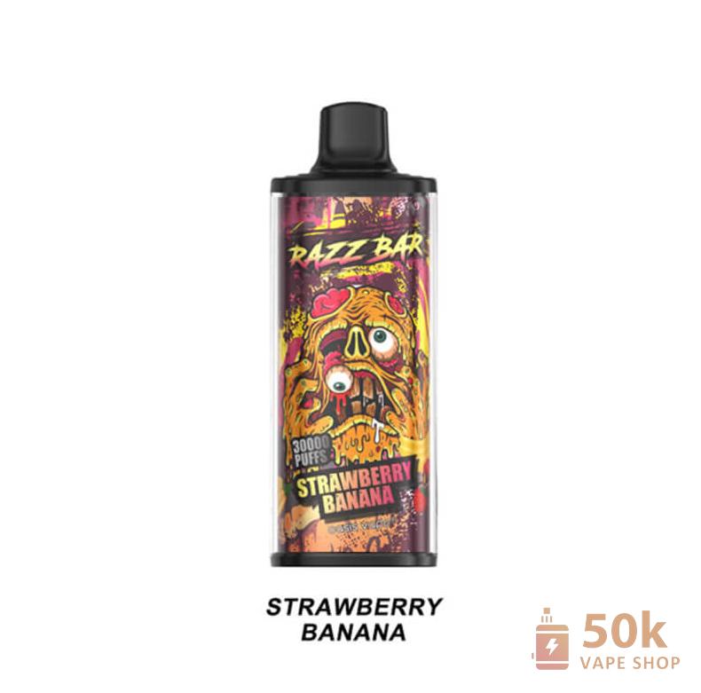 Razz Bar 30000: 30,000 Puffs Rechargeable Disposable Vape with Oil Refillable - Vaizdas 5