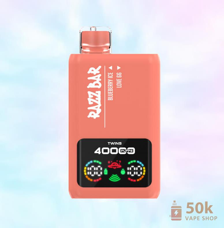 Razz Bar 40000 Puff Double Flavor Disposable Vape | Rechargeable Device - зображення 4