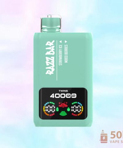 Alternativní pohled na Razz Bar 40000 Puff Double Flavor Disposable Vape | Rechargeable Device