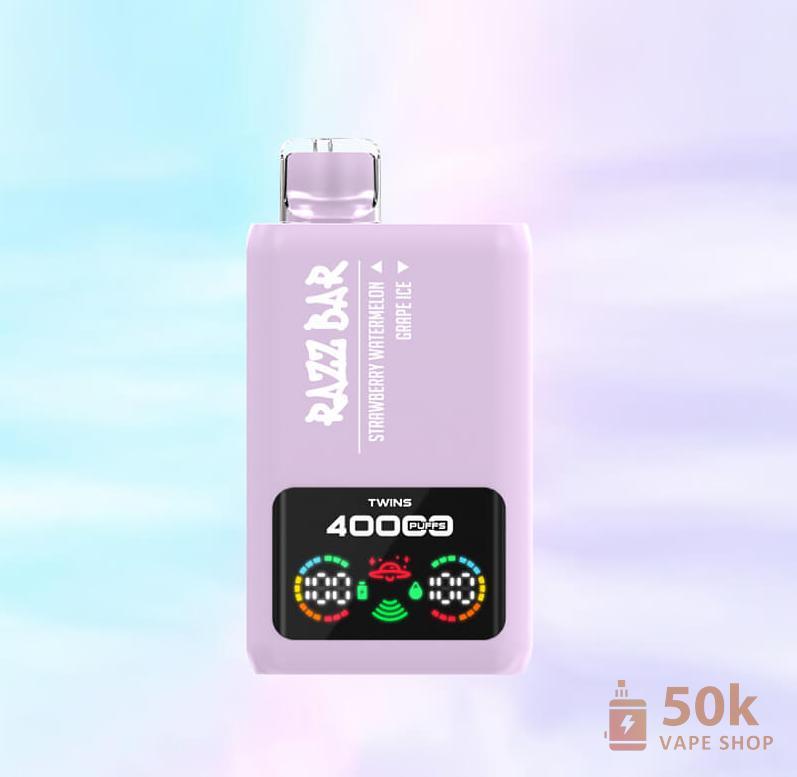 Razz Bar 40000 Puff Double Flavor Disposable Vape | Rechargeable Device - зображення 3