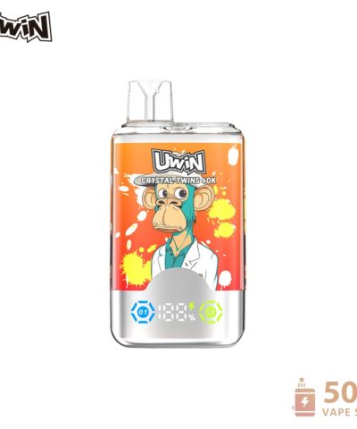 Uwin Crystal Twins 40000 jednorázový vape - 40K Puffs, dobíjecí