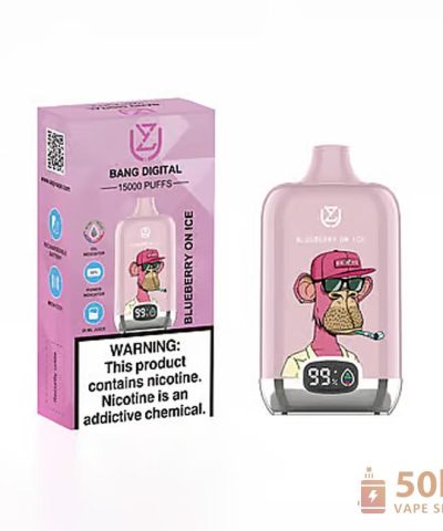 UZY Bang Digital 15000 Puffs Nabíjecí jednorázové vape