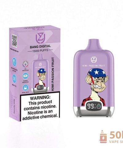 Alternativní pohled na UZY Bang Digital 15000 Puffs Rechargeable Disposable Vape