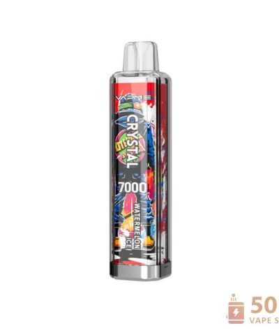Alternativní pohled na Vapme Crystal 7000 Puffs Disposable Vape | 30 Flavors & Nicotine Options