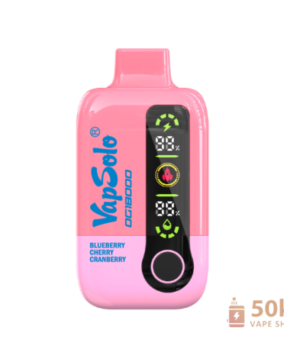 Alternativní pohled na Vapsolo DG18000 Disposable Vape - 18000 Puffs, 650mAh Battery, 10 Flavors