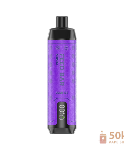 Vapsolo Feed Bar 15000 Vape na jedno použití - 15000 šluků, kožený design a digitální displej