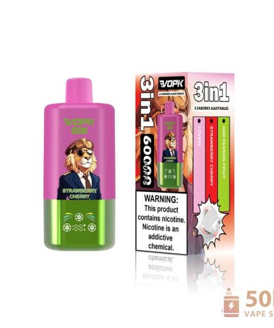 VOPK-TRIPE 60000 Puffs Triple Flavor Vape na jedno použití | 54 ml a dobíjecí baterie