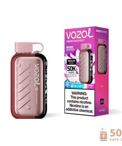 Alternativní pohled na Vozol Rave 50000 Disposable Vape - 50K Puffs, Dual Coils & Smart Screen