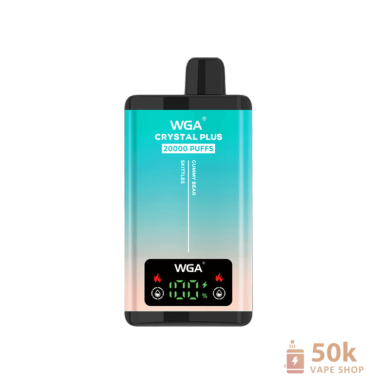 Wga Crystal Plus 20000 Disposable Vape - 20ml Dual Flavor 20000 Puffs Device - зображення 4