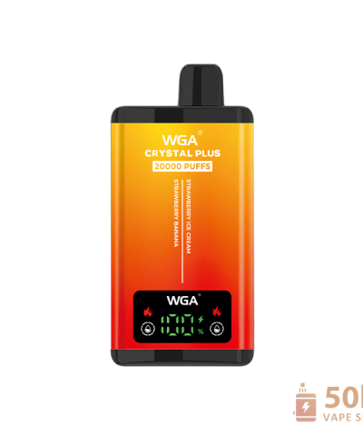 Alternativní pohled na Wga Crystal Plus 20000 Disposable Vape - 20ml Dual Flavor 20000 Puffs Device