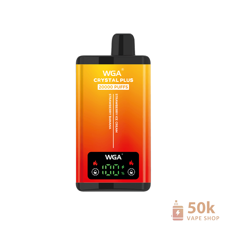 Wga Crystal Plus 20000 Disposable Vape - 20ml Dual Flavor 20000 Puffs Device - зображення 2
