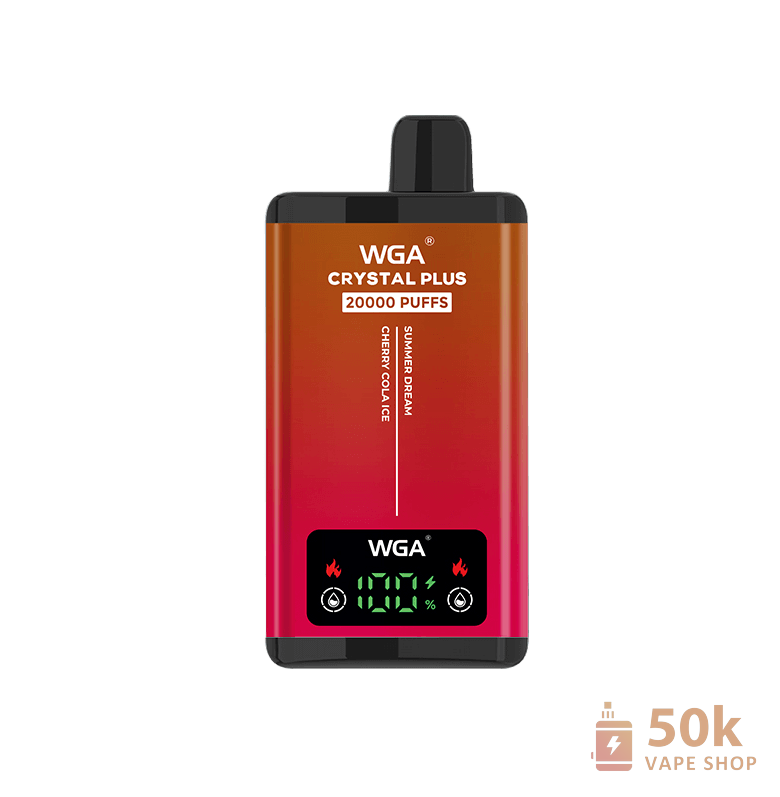 Wga Crystal Plus 20000 Disposable Vape - 20ml Dual Flavor 20000 Puffs Device - зображення 6
