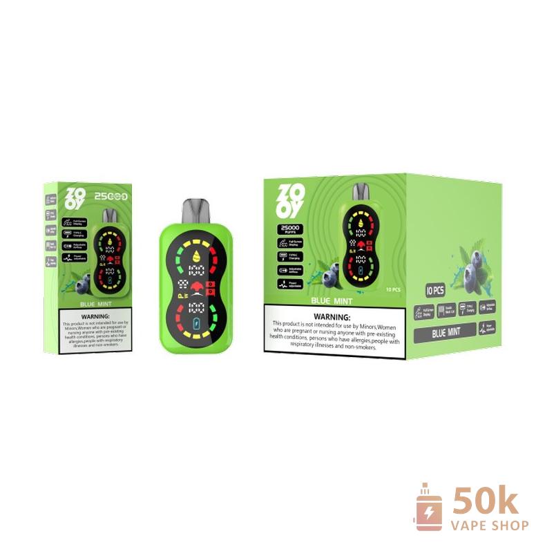 Zooy Blaze 25000 Disposable Vape - 25000 Puffs, Full-Screen Display - Image 2