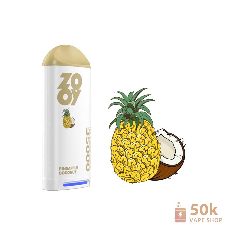 Zooy Firzen NIC & ICE CONTROL Disposable Vape, 35000 Puffs Rechargeable Dual Mesh - Obrázek 4