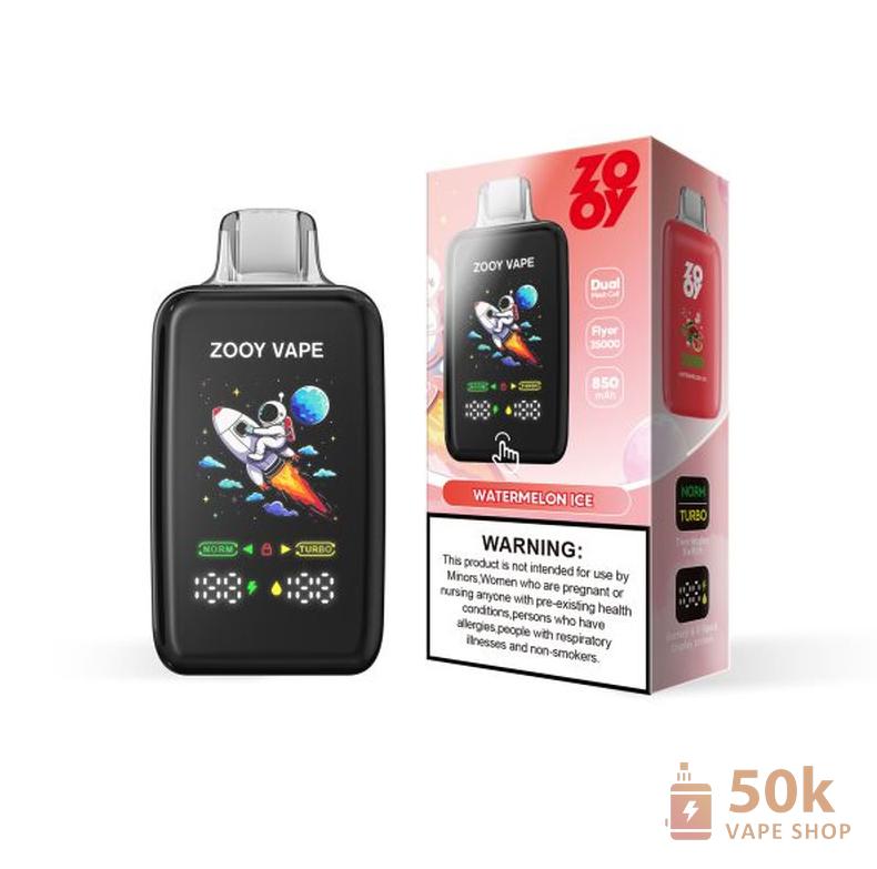 ZOOY FLYER 35000 Disposable Vape | 35,000 Puffs Rechargeable Vape Pen - Obrázek 3