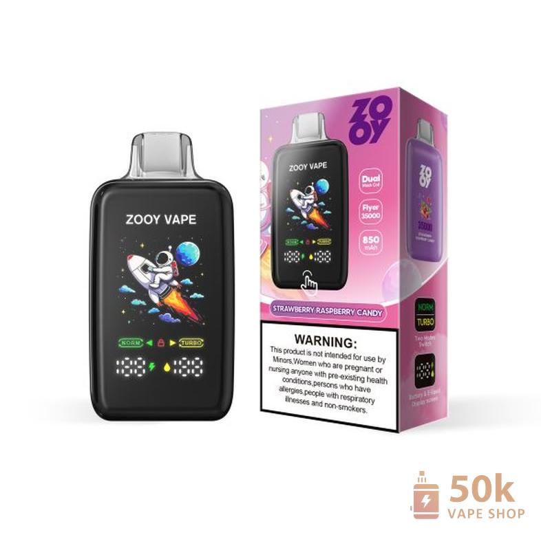 ZOOY FLYER 35000 Disposable Vape | 35,000 Puffs Rechargeable Vape Pen - Obrázek 2