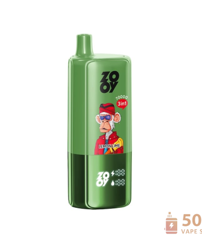 Vape jednorazowe ZOOY King TRIPLE 70000 - smaki 3 w 1, 70 000 zaciągnięć
