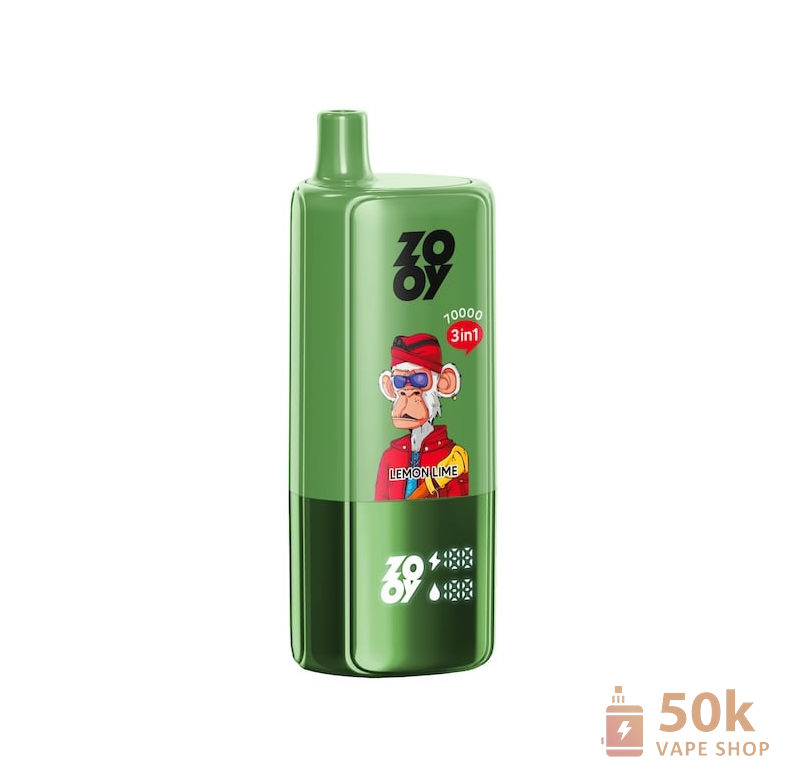 ZOOY King TRIPLE 70000 Vape desechable - 3 en 1 sabores, 70.000 caladas
