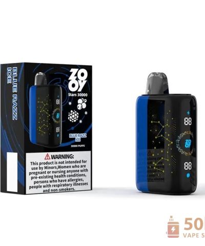 Zooy Stars 30000 Vape μίας χρήσης - 30000 Puffs, πηνίο πλέγματος, επαναφορτιζόμενο