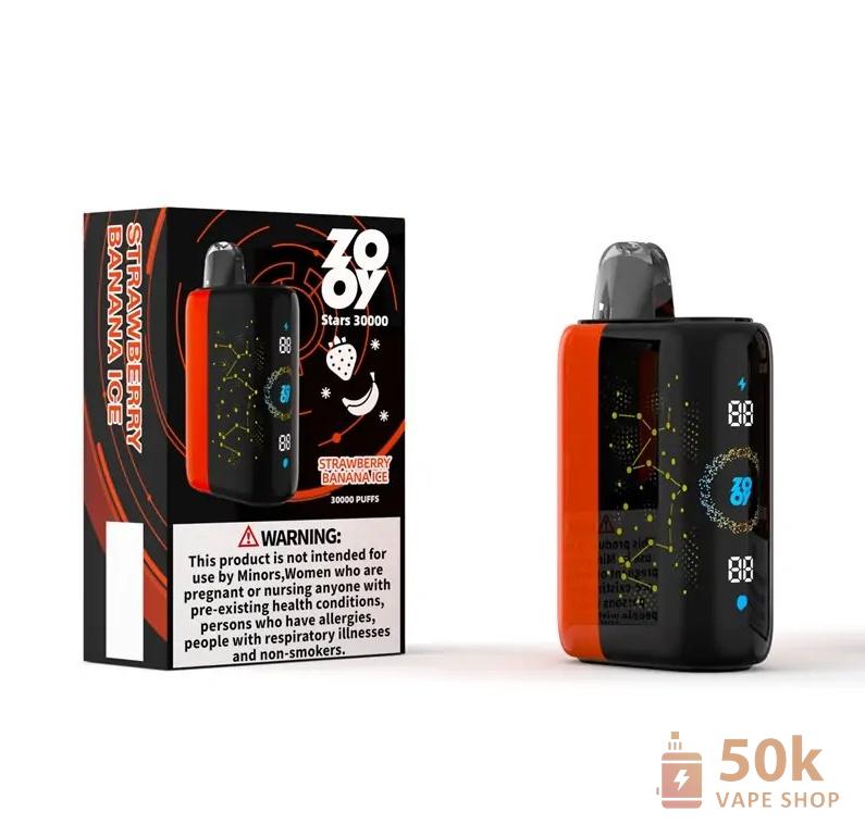 Zooy Stars 30000 Disposable Vape - 30000 Puffs, Mesh Coil, Rechargeable – Image 5