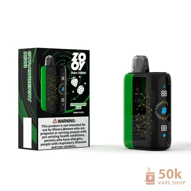 Zooy Stars 30000 Disposable Vape - 30000 Puffs, Mesh Coil, Rechargeable – Image 4